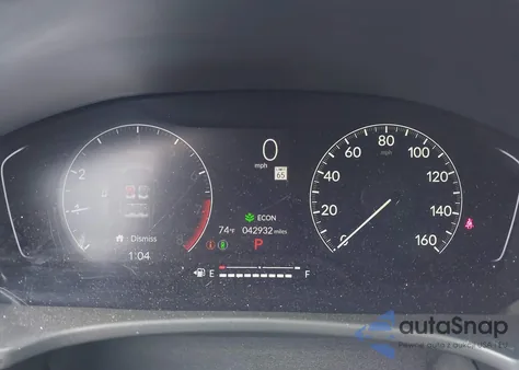 2022 Honda Civic Sport z USA, uszkodzony, nr VIN 2HGFE2F56NH542993